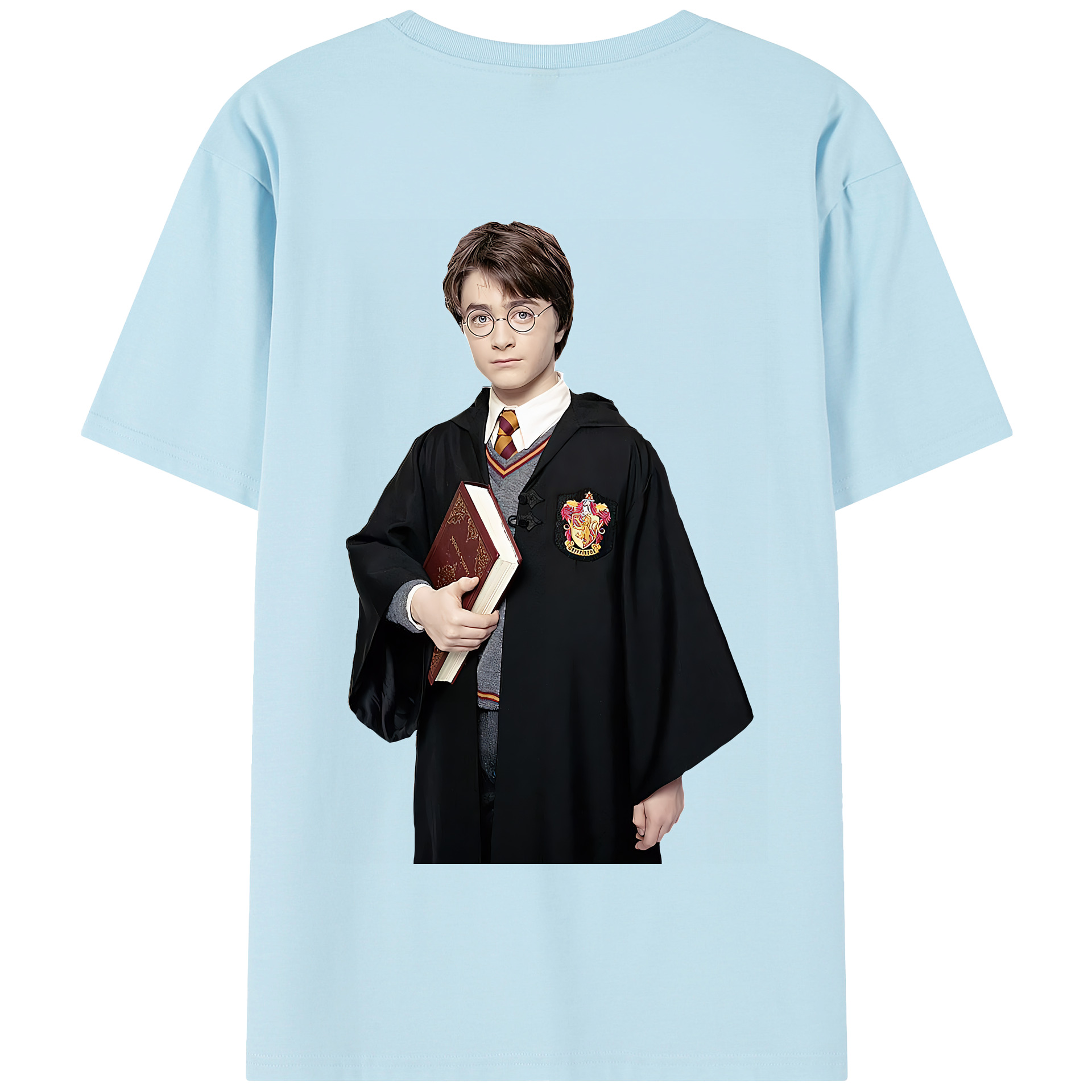 （画像用） Harry Potter ハリー・ポッターシリーズ 綿100％半袖Tシャツ（背面プリント）